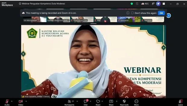 Duta Moderasi Didorong Aktif Lawan Narasi Kekerasan di Ruang Digital